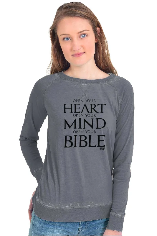 Open Your Bible Vintage Fashion T