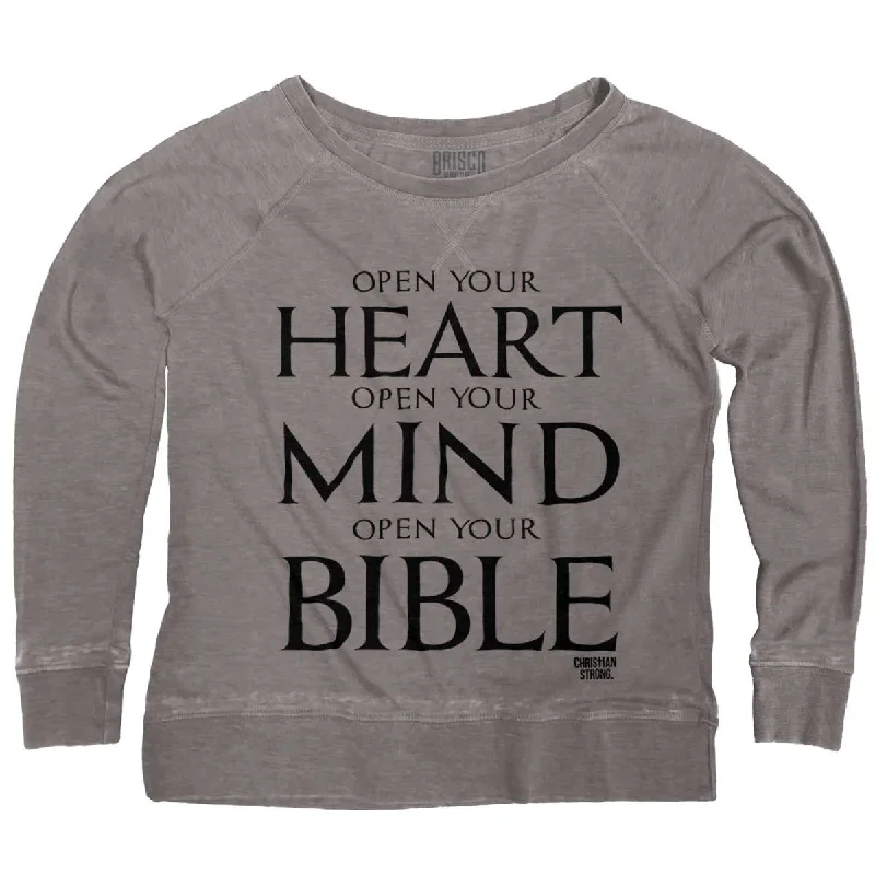 Open Your Bible Vintage Fashion T