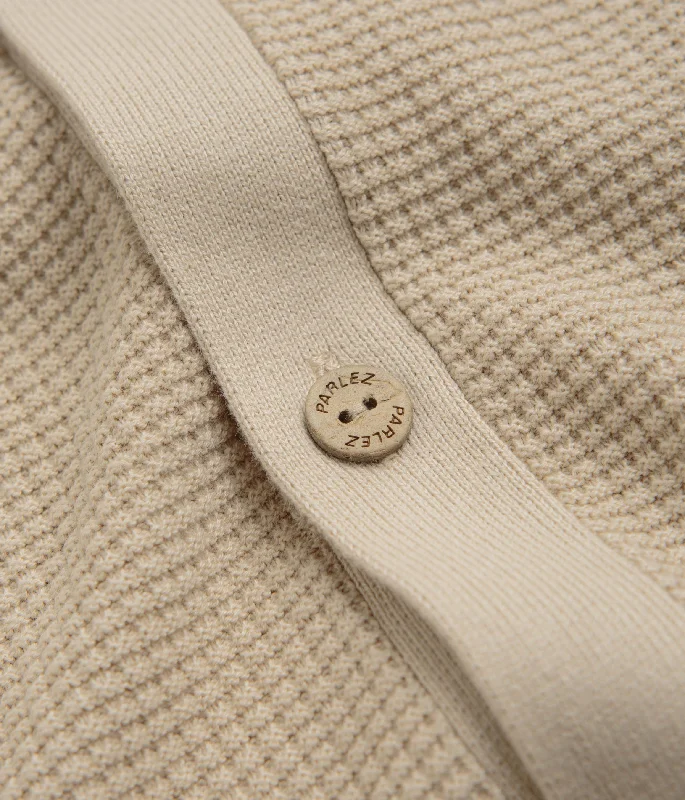 Parlez Arthur Knit Cardigan - Ecru