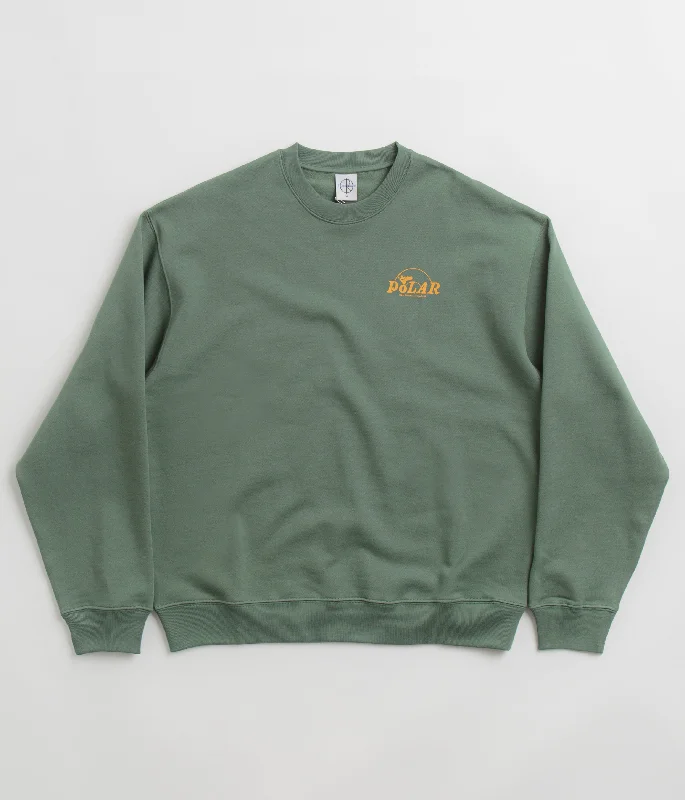 Polar Dreams Dave Crewneck Sweatshirt - Jade Green