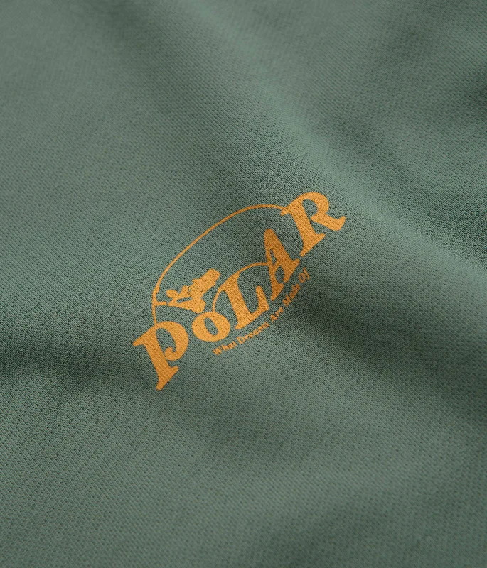 Polar Dreams Dave Crewneck Sweatshirt - Jade Green