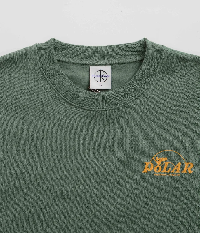 Polar Dreams Dave Crewneck Sweatshirt - Jade Green