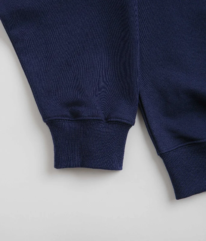 Polar Frank Half Zip Sweatshirt - Dark Blue