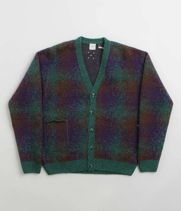 Pop Trading Company Knitted Cardigan - Multicolour / Multicolour