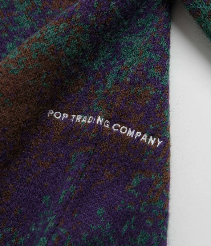 Pop Trading Company Knitted Cardigan - Multicolour / Multicolour