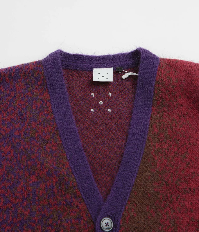 Pop Trading Company Knitted Cardigan - Multicolour