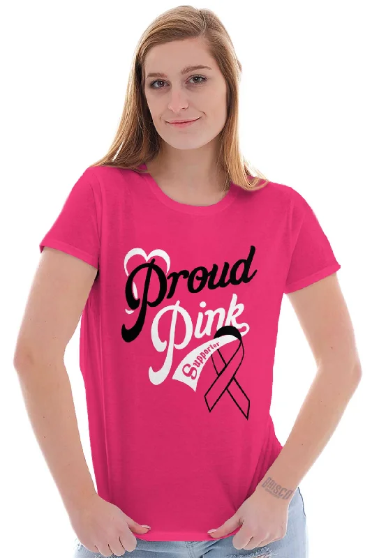 Breast Cancer Awareness Ladies T Shirt