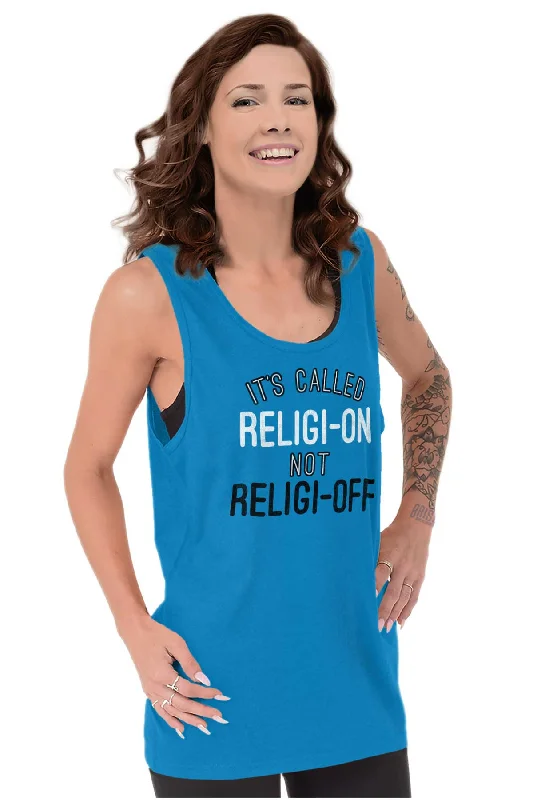 Religi-on Not Religi-off Tank Top