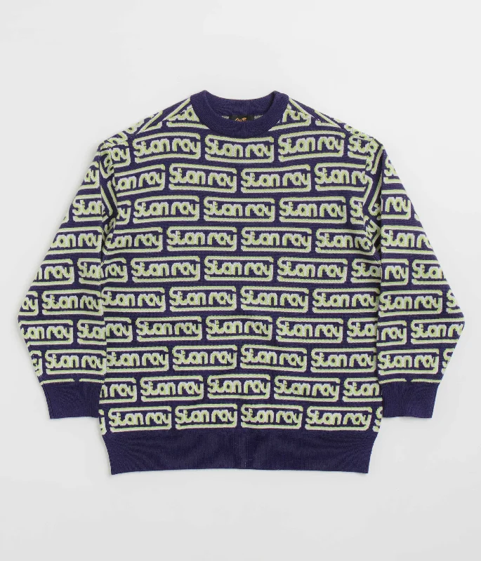 Stan Ray Knitted Sweatshirt - Moto Repeat