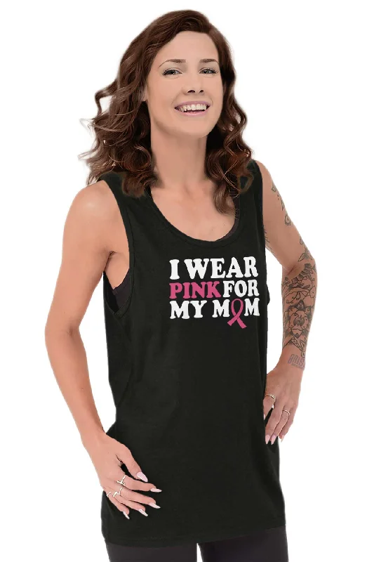 Wear Pink For My Mom Tank Top