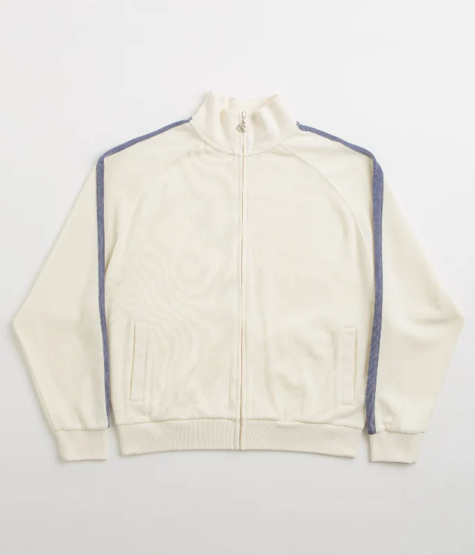 Yardsale Woven Phantasy Full-Zip Sweatshirt - Cream