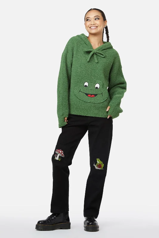 Frog Knit Hoodie