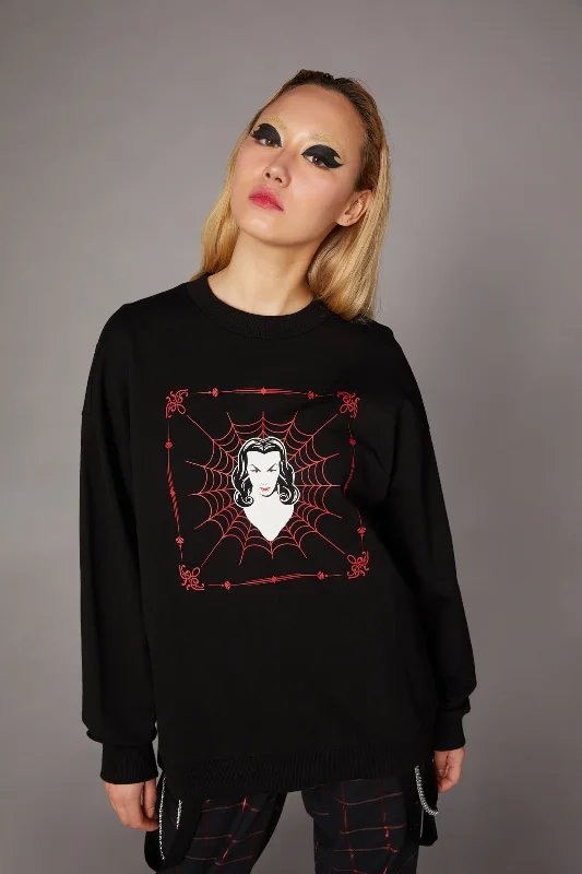 Vampire Print Sweater