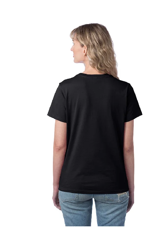 Alternative Womens Her Go-To Short Sleeve Crewneck T-Shirt - Black