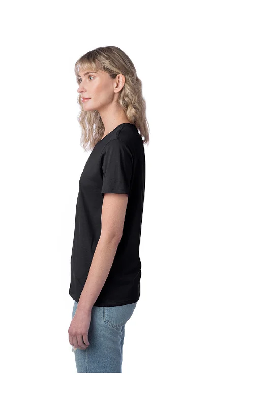 Alternative Womens Her Go-To Short Sleeve Crewneck T-Shirt - Black