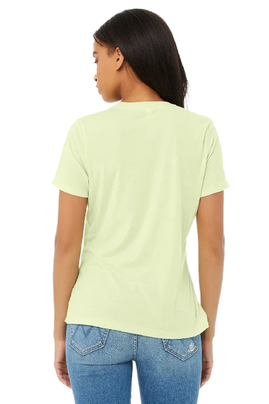 Bella + Canvas Womens Short Sleeve Crewneck T-Shirt - Spring Green