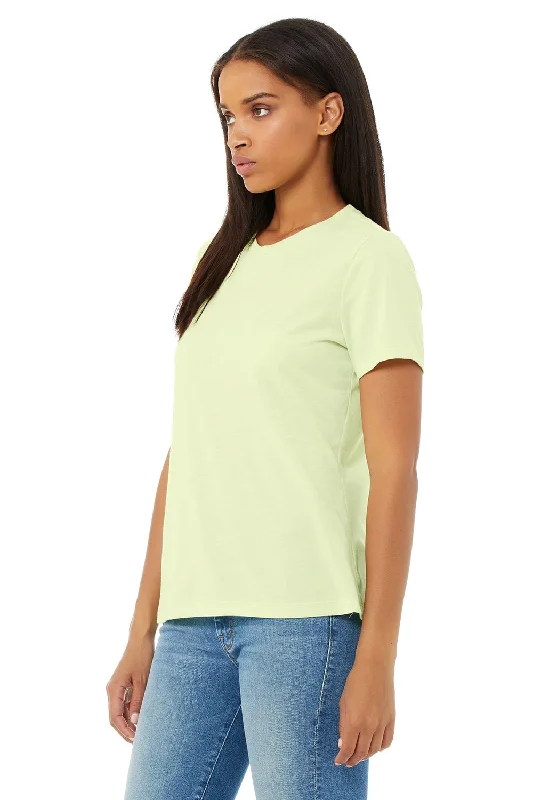 Bella + Canvas Womens Short Sleeve Crewneck T-Shirt - Spring Green