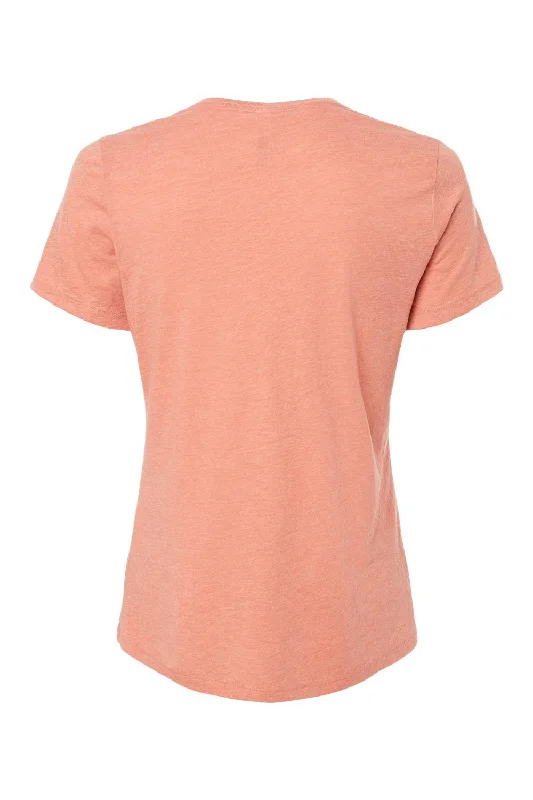 Bella + Canvas Womens Short Sleeve Crewneck T-Shirt - Sunset Orange