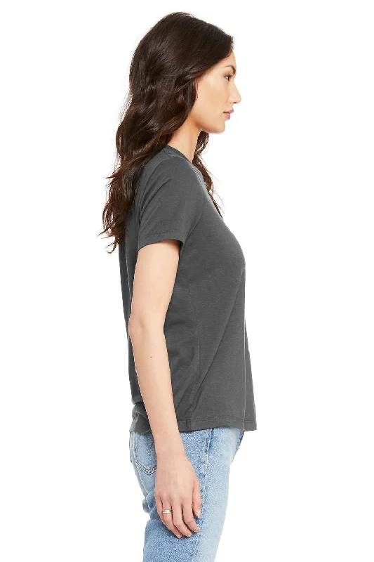 Bella + Canvas Womens Relaxed Jersey Short Sleeve Crewneck T-Shirt - Asphalt Grey