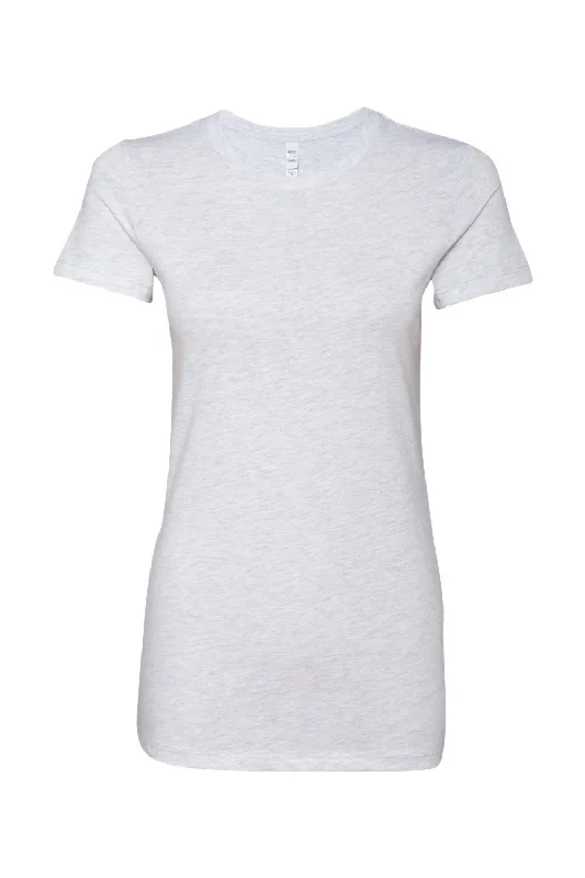 Bella + Canvas Womens The Favorite Short Sleeve Crewneck T-Shirt - Solid White